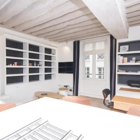 Hostnfly - Superb And Modern Near The Louvre Museum Apartment